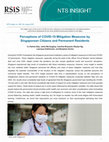 Research paper thumbnail of Perceptions of COVID-19 Mitigation Measures by Singaporean Citizens and Permanent Residents