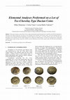 Research paper thumbnail of Elemental Analyses Performed on a Lot of Toc-Chereluș Type Dacian Coins