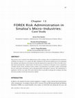 Research paper thumbnail of Chapter 13  FOREX Risk Administration in Sinaloa’s Micro-Industries: Case Study