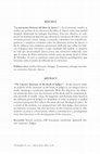 Research paper thumbnail of La estructura literaria del libro de Jueces