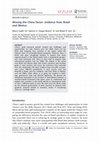 Research paper thumbnail of Missing the China factor: evidence from Brazil and Mexico