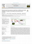 Research paper thumbnail of Nanostructured Co 3 O 4 grown on nickel foam: An efficient and readily recyclable 3D catalyst for heterogeneous peroxymonosulfate activation