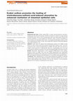 Research paper thumbnail of Ecabet sodium promotes the healing of trinitrobenzene-sulfonic-acid-induced ulceration by enhanced restitution of intestinal epithelial cells: Ecabet sodium promotes ulcer healing