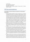 Research paper thumbnail of ENG UN Recommendations 1