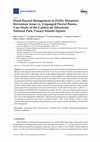 Research paper thumbnail of Flood Hazard Management in Public Mountain Recreation Areas vs. Ungauged Fluvial Basins. Case Study of the Caldera de Taburiente National Park, Canary Islands (Spain