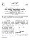 Research paper thumbnail of Chemoenzymatic synthesis of diastereomeric ethyl γ-benzyl paraconates and determination of the absolute configurations of their acids