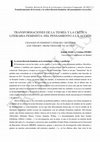 Research paper thumbnail of TRANSFORMACIONES DE LA TEORÍA Y LA CRÍTICA LITERARIA FEMINISTA: DEL PENSAMIENTO A LA ACCIÓN CHANGES IN FEMINIST LITERARY CRITICISM AND THEORY: FROM THOUGHT TO ACTION