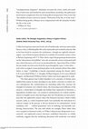 Research paper thumbnail of Review of Stefan Collini's Nostalgic Imagination, Common Knowledge, 27 (2021), 318–20