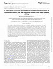 Research paper thumbnail of A failed Social Licence to Operate for the neoliberal modernization of Amazonian resource use: the underlying causes of the Bagua tragedy of Peru: Table 1