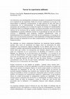 Research paper thumbnail of Horacio Tarcus, "Narrar la experiencia militante"