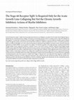 Research paper thumbnail of TheNogo-66ReceptorNgR1IsRequiredOnlyfortheAcute GrowthCone-CollapsingButNottheChronicGrowth- InhibitoryActionsofMyelinInhibitors