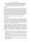 Research paper thumbnail of Las construcciones del espacio domiciliar y peridomiciliar rural como factores de riesgo de la enfermedad de Chagas