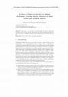 Research paper thumbnail of Is there a Chaos occurrence in Athens Exchange? Testing chaotic behavior in bank stocks and ATHEX indices