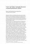 Research paper thumbnail of " Civic" and" ethnic" nationalist discourses in Spanish parliamentary debates. Hector Grad Fuchsel, and Luisa Martín Rojo, Journal of Language and Politics 2:1. 2002 (pp. 31–70)