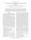 Research paper thumbnail of Surface Chemistry and in Situ Spectroscopy of a Lysozyme Langmuir Monolayer