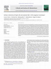 Research paper thumbnail of Surface chemistry of lipid raft and amyloid Aβ (1-40) Langmuir monolayer