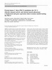 Research paper thumbnail of Protein kinase C theta (PKCθ) modulates the ClC-1 chloride channel activity and skeletal muscle phenotype: a biophysical and gene expression study in mouse models lacking the PKCθ