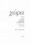 Research paper thumbnail of « Entre réalité et possibilité: autour de l’autonomie de l’essence dans l’ontologie d’Avicenne » in Chora 18‑19 (2020‑2021)