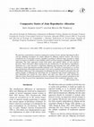 Research paper thumbnail of Comparative statics of joint reproductive allocation