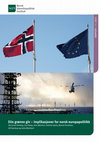 Research paper thumbnail of EUs grønne giv - implikasjoner for norsk europapolitikk