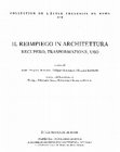 Research paper thumbnail of P. Ciancio Rossetto. Portico d'Ottavia un monumento esemplare per il "recupero" e il "reimpiego"