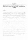 Research paper thumbnail of Gênese Lexical Nas Línguas Européias Ocidentais: A Influência Greco-Latina e O Perfil Ideológico Do Léxico