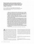 Research paper thumbnail of Physical Activity and its Associations with Sociodemographic Characteristics, Dietary Patterns, and Perceived Academic Stress in Students Attending College in Puerto Rico