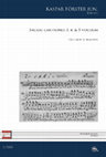 Research paper thumbnail of Kaspar Förster Jun. (1616–1673): Sacrae cantiones 3, 4, & 5 vocuum