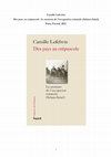 Research paper thumbnail of Compte rendu de : Camille Lefebvre Des pays au crépuscule. Le moment de l’occupation coloniale (Sahara-Sahel), Paris, Fayard, 2021.