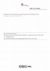 Research paper thumbnail of Aspects constructifs des grammaires de Zellig Harris