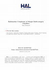 Research paper thumbnail of Rademacher complexity of margin multi-category classifiers