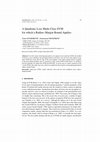 Research paper thumbnail of A Quadratic Loss Multi-Class SVM for which a Radius–Margin Bound Applies