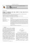 Research paper thumbnail of Changes in Gibberellic Acid (GA3) Content in Oryza sativa Due to Paclobutrazol Treatment