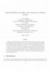 Research paper thumbnail of Superintegrability and higher order integrals for quantum systems