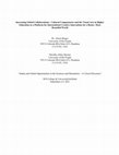 Research paper thumbnail of Increasing Global Collaborations: Cultural Competencies and the Visual Arts in Higher Education as a Platform for International Creative Innovations for a Better, More Beautiful World