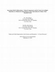 Research paper thumbnail of Increasing Global Collaborations: Cultural Competencies and the Visual Arts in Higher Education as a Platform for International Creative Innovations for a Better, More Beautiful World