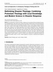 Research paper thumbnail of Rethinking Disaster Theology: Combining Protestant Theology with Local Knowledge and Modern Science in Disaster Response