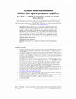 Research paper thumbnail of Accurate numerical simulation of short fiber optical parametric amplifiers