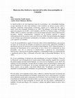 Research paper thumbnail of Hacia un ethos biodiverso: una narrativa sobre las áreas protegidas en Colombia