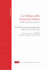 Research paper thumbnail of Esperienze di filologia dialettale, in Le filologie della letteratura italiana. Modelli, esperienze, prospettive, a c. di M. Berisso, M. Berté, S. Brambilla, C. Calenda, C. Corfiati, D. Gionta, C. Vela, Roma, Società dei Filologi della Letteratura Italiana, 2021, pp. 205-221.