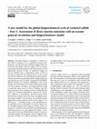 Research paper thumbnail of A new model for the global biogeochemical cycle of carbonyl sulfide &ndash; Part 1: Assessment of direct marine emissions with an oceanic general circulation and biogeochemistry model