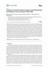 Research paper thumbnail of Analysis of Land Transition Features and Mechanisms in Peripheral Areas of Kyoto (1950–1960)