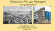 Research paper thumbnail of Rabobank Rijk van Nijmegen. Een geschiedenis (5 oktober 2021)