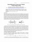 Research paper thumbnail of Beam Reflection by Transversely Chirped Volume Bragg Grating