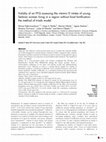 Research paper thumbnail of Validity of an FFQ assessing the vitamin D intake of young Serbian women living in a region without food fortification: the method of triads model