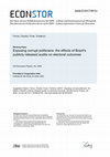 Research paper thumbnail of Exposing Corrupt Politicians: The effects of Brazil's publicly released audits on electoral outcomes