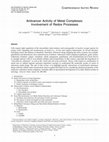 Research paper thumbnail of Anticancer Activity of Metal Complexes: Involvement of Redox Processes