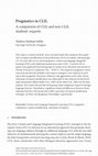 Research paper thumbnail of Pragmatics in CLIL: A comparison of CLIL and non-CLIL students’ requests