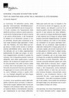 Research paper thumbnail of Scrivere l'italiano in scritture "altre". Testi in caratteri non latini dal Medioevo all'età moderna, in "La Polifora", Istituto Veneto di Scienze, Lettere e Arti, settembre 2021