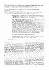 Research paper thumbnail of The Age Relationship of Fluoride Profiles in Trabecular Bone and Endosteal Cortical and Periosteal Cortical Human Bone